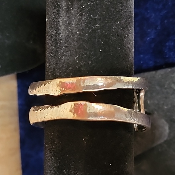 B2440 Silpada 925 Sterling Silver Modernista Cuff Bracelet - Picture 8 of 11